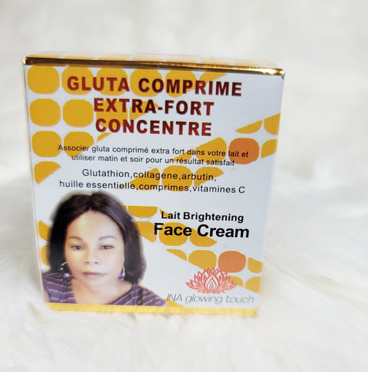 JNA glowing touch Gluta comprime Extra-fort concentré Face Cream.