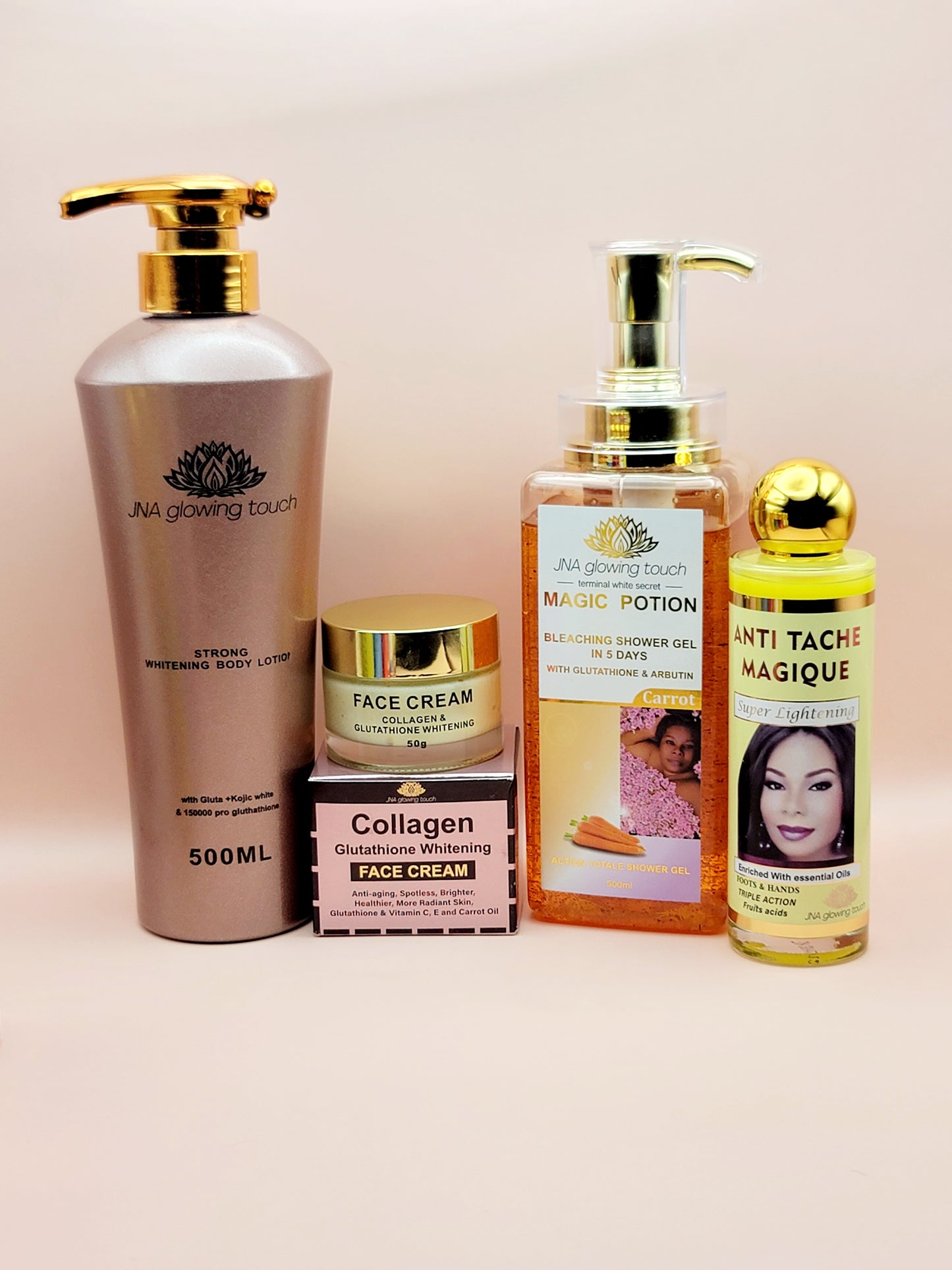 JNA glowing touch skin Super métisse sets 3.