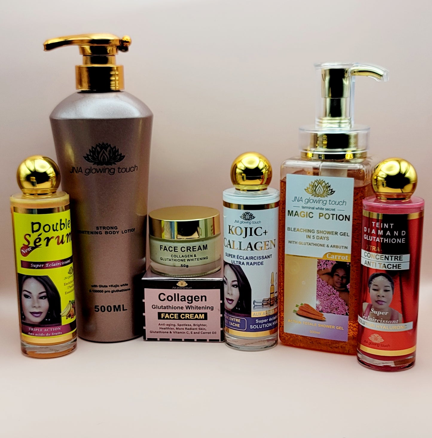 JNA glowing touch skin Super métisse sets 1.