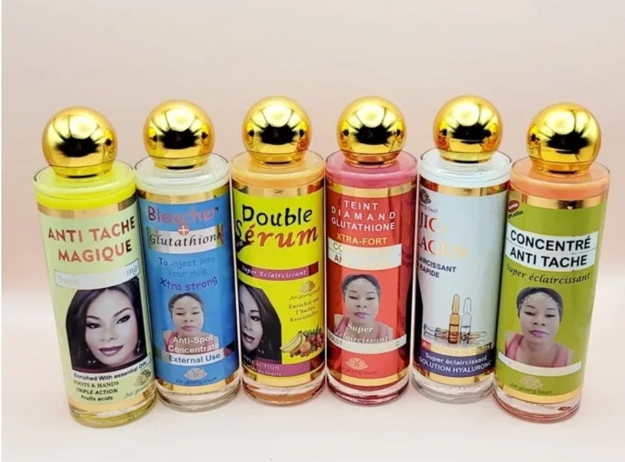 JNA glowing touch super serum sets 6.