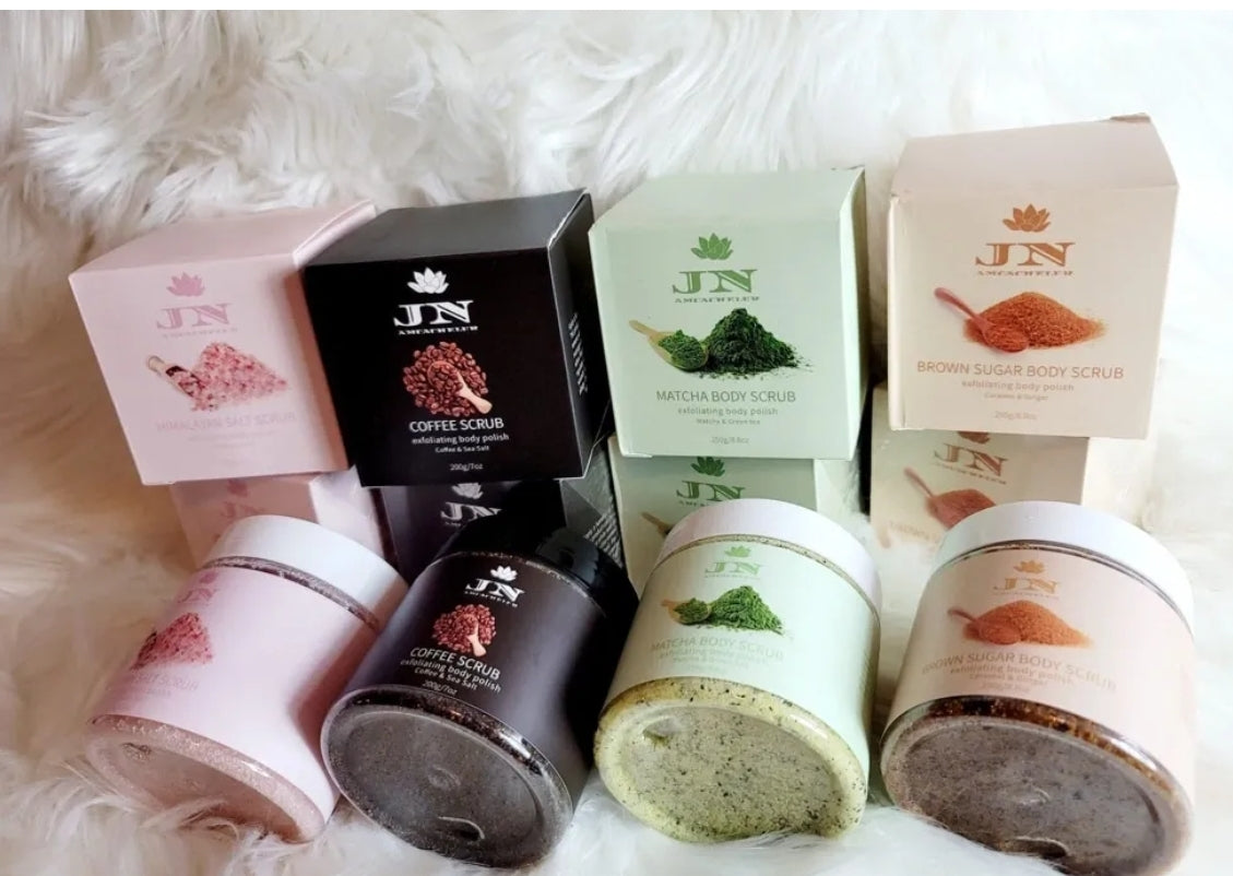 JNA natural body scrub salt sets.