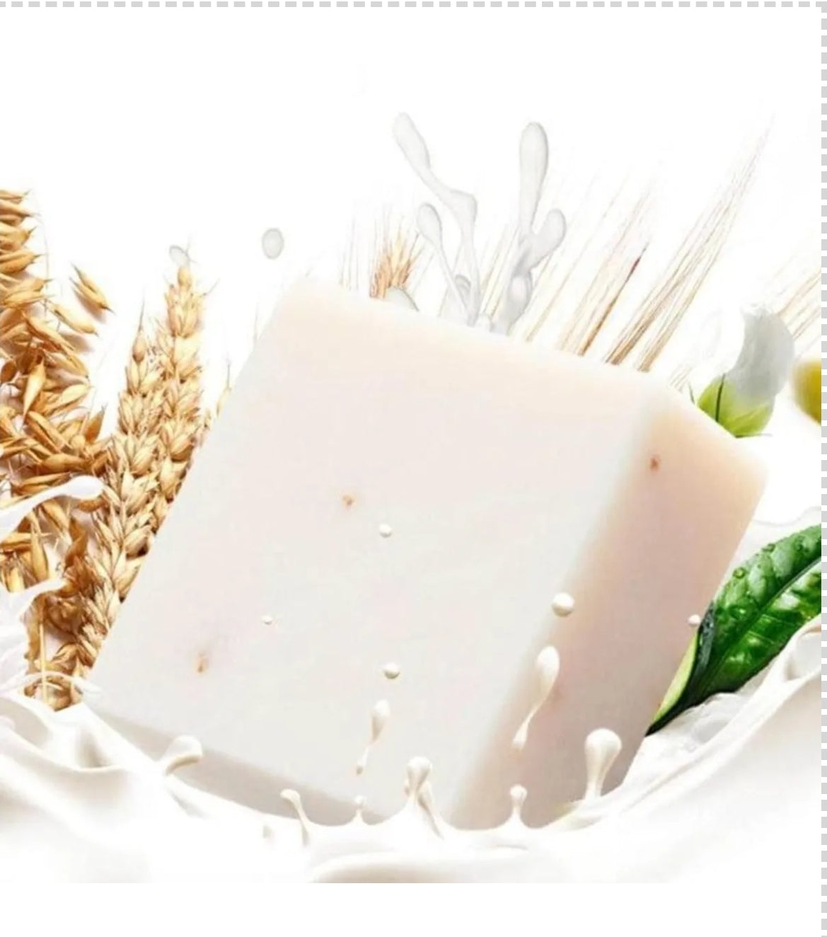 JNA glowing touch rice milk soap. Jasmine rice soap handmade , Soap control oil whitening moisturizing.