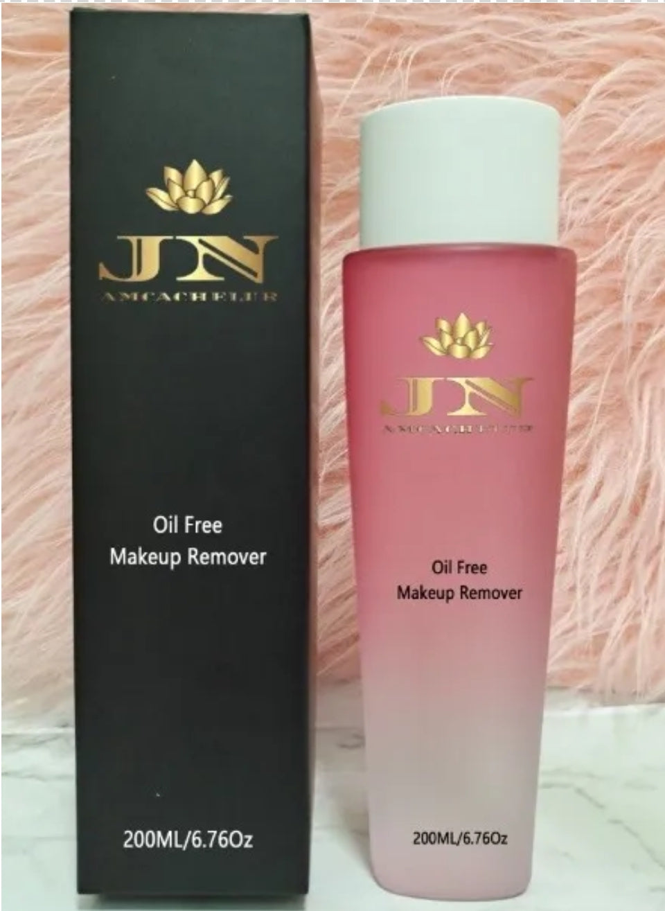 JNA oil free makeup remover.