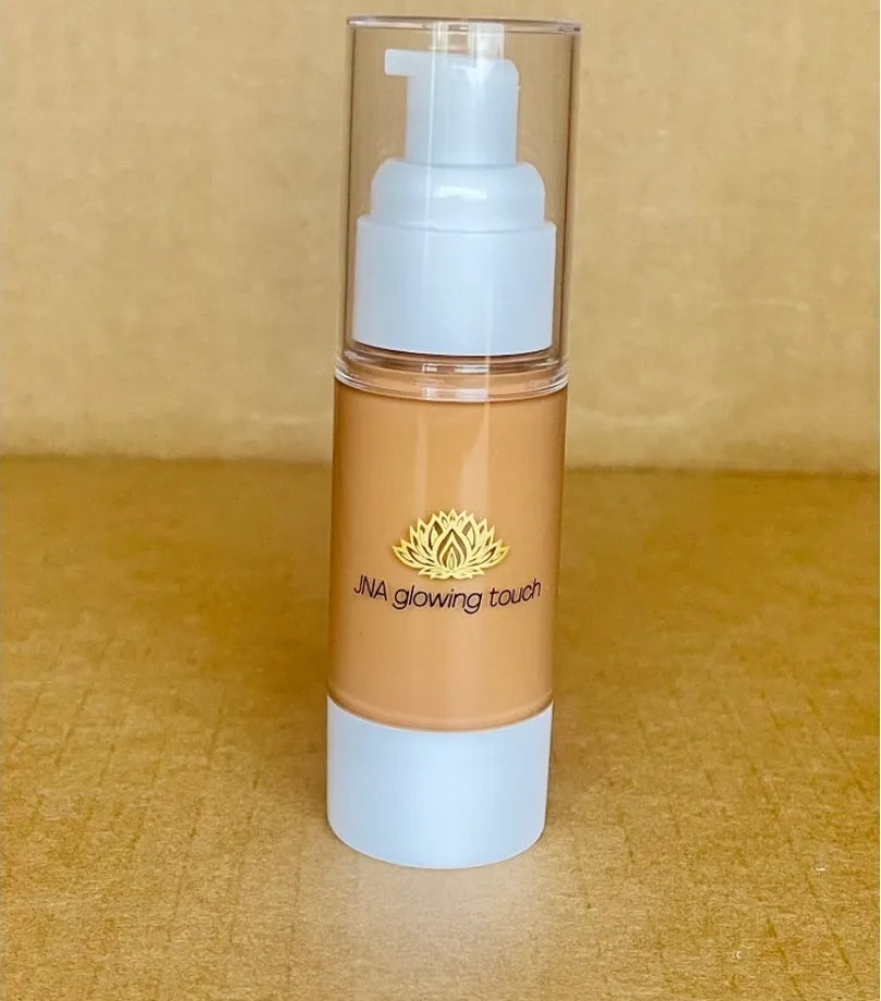 JNA glowing touch pure matte liquid coverage foundation.