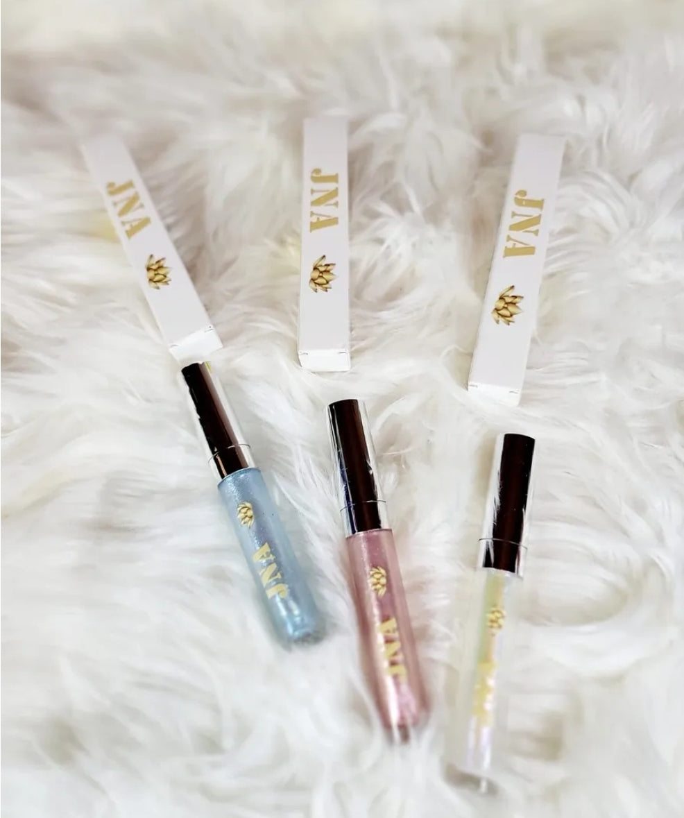 JNA holographic lip gloss.