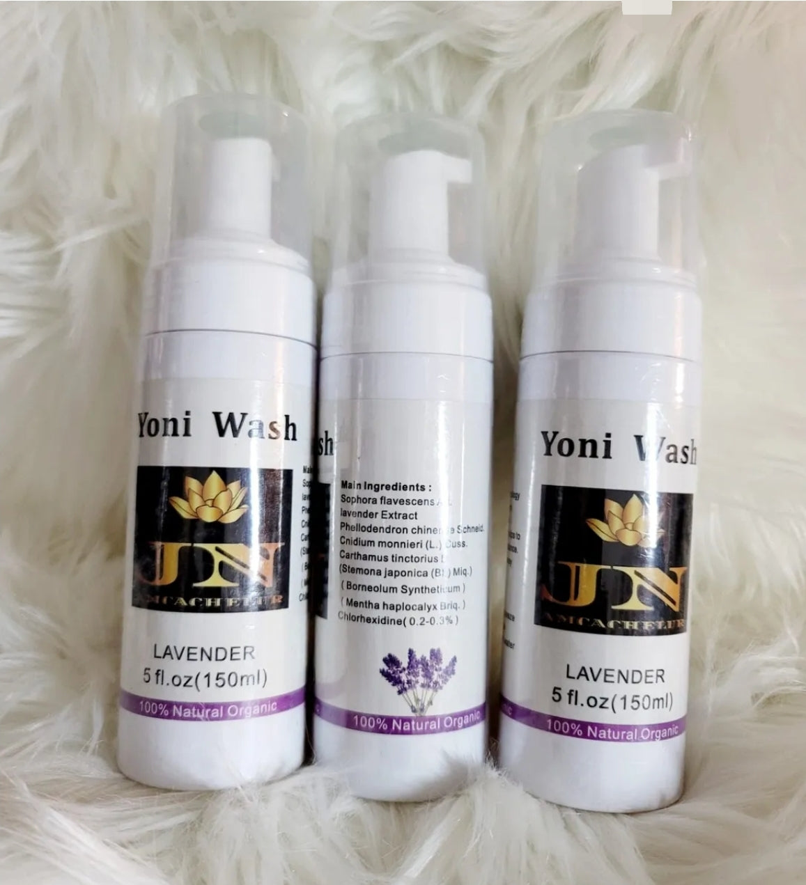 Yoni Wash 7 different flavors.