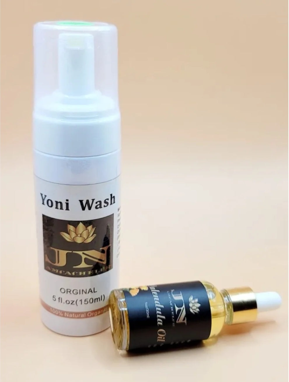 Yoni sets Wash original and calendula oil.